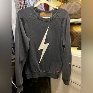 Aviator Nation Lightning Bolt Crewneck